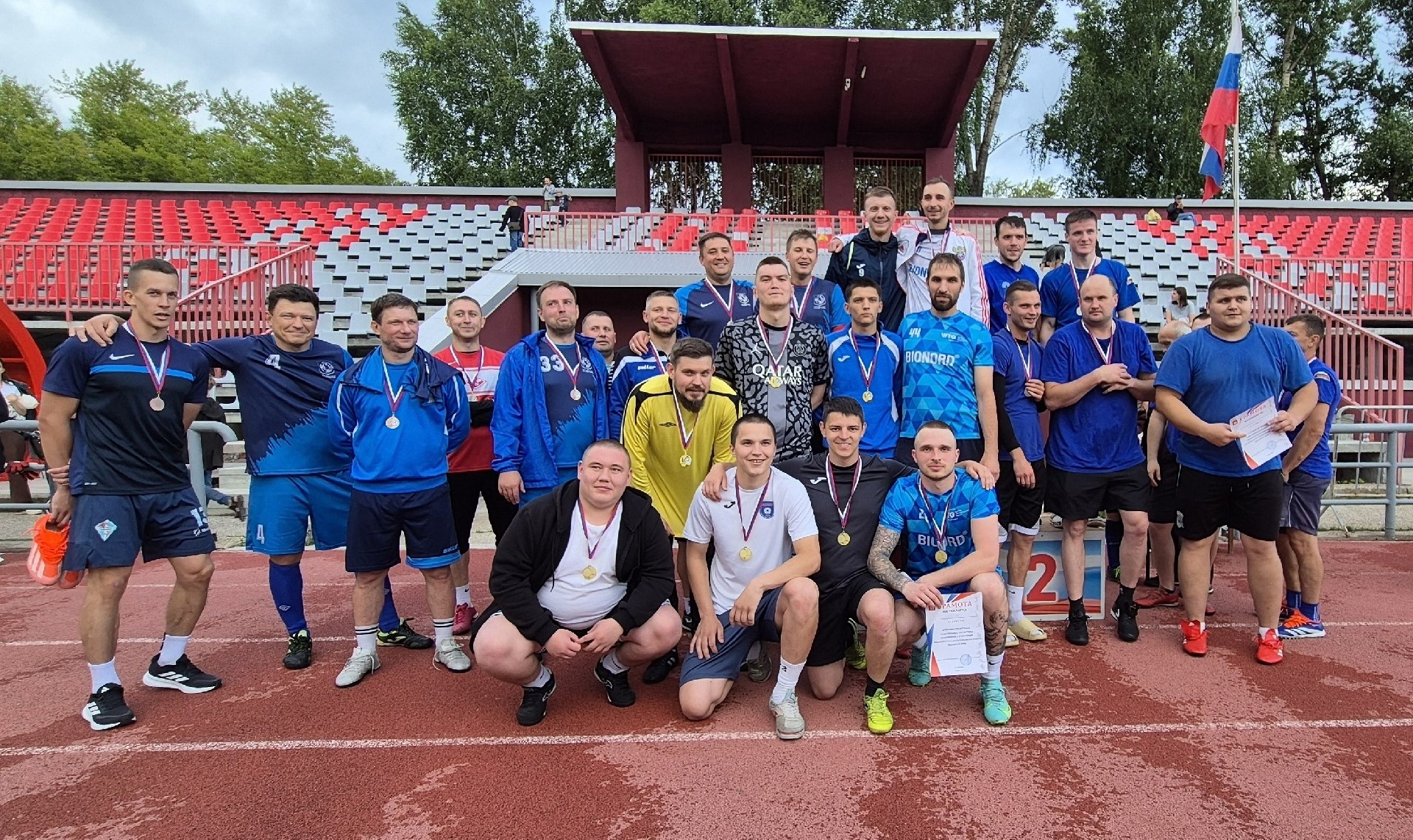 Команда УЗПМ вошла в тройку лидеров турнира по футболу, рис. 4