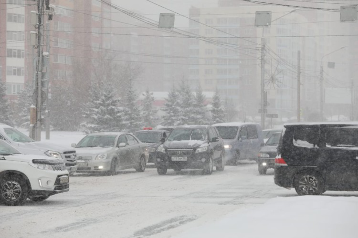 Скользкая ситуация в Красноярске